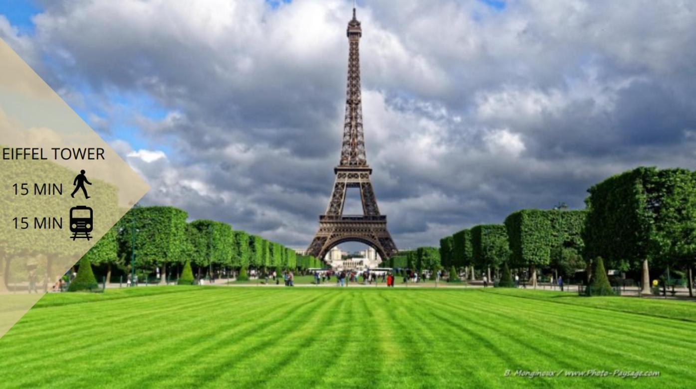 Appartement De Standing 3 - Tour Eiffel/Invalides Paris Exterior photo